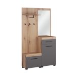 Predsoblje Genova Artisan Sivo