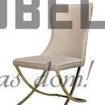 Stolica SARA X sa zlatnim nogare