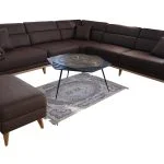 Ugaona garnitura BOSS 300X300 SA TABURE (BRAON)