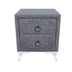 Noćni ormarić Keten sivo