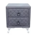 Noćni ormarić BELLA04 sivo