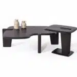 Klub Sto Van Gogh Crni drvo Set Duo