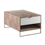 Klub Sto Denver Hrast kalaj – Belo sjaj