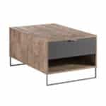 Klub Sto Denver Hrast kalaj – Antracit