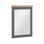 Ogledalo Contempo Sivo