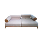 Trosed Denver lux Bež Štof bukle - Image 5