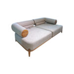 Trosed Denver lux Bež Štof bukle - Image 7