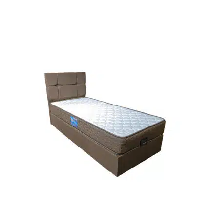 Boxspring Krevet KRISTAL braon 90x200cm