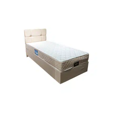 Boxspring Krevet KRISTAL bež 90x200cm