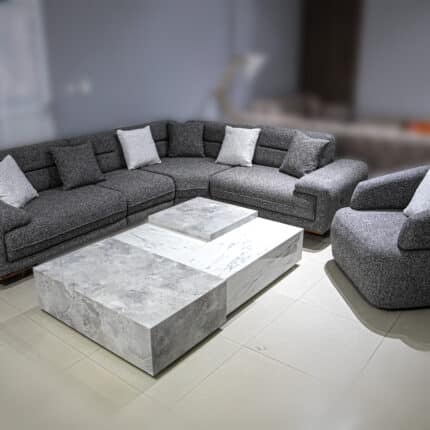 Ugaona garnitura 310x250cm – Elegance sivo model iz Turske!