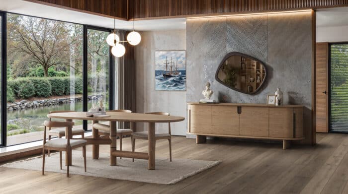 Trpezarijski Sto Oslo Puno Drvo - Image 14