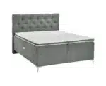 BoxSpring krevet Titto Sivo 160X200