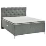 BoxSpring krevet Titto Sivo 160X200