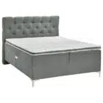 BoxSpring krevet Titto Sivo 160X200