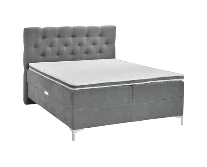 BoxSpring krevet Titto Sivo 180X200 - Image 1