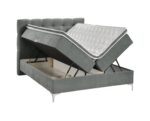 BoxSpring krevet Titto Sivo 180X200 - Image 2