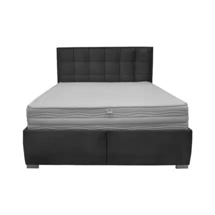 Tapacirani krevet Cloud Sivo 160x200