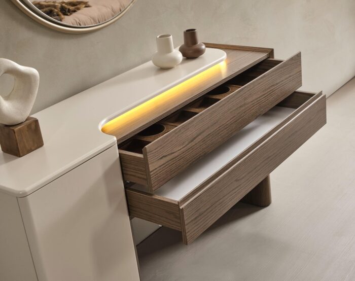 Spavaća Soba Liva – Modularni Ormar i LED Detalji - Image 5