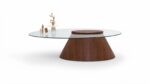 Klub sto 951 Walnut