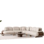 Ugaona Garnitura Lima sa tabure 320x320cm