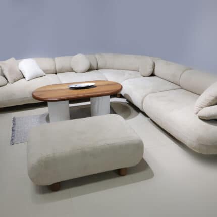 Ugaona Garnitura Damla sa tabure 320x320cm