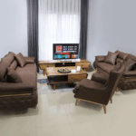 Garnitura Maja Braon 3+2+1