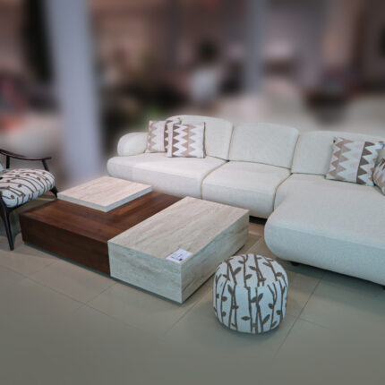 Ugaona garnitura Masarati + Fotelja + tabure