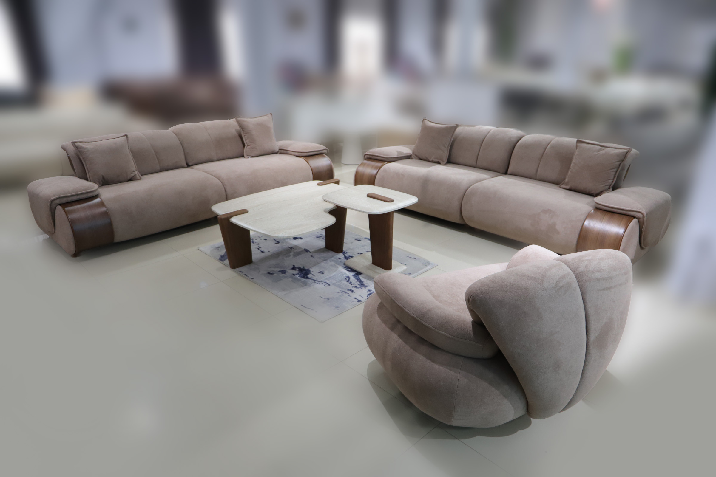 IMG_7111 Garnitura 3+3+1 Golf Nappa 19 – braon - Image 1