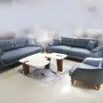 Garnitura Versace 3+3+1 – Neron 11 svetlo sivo