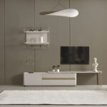 Tv komoda vega 240cm sa tabure