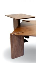 Klub sto Dior 2 + 1 – moderan drveni set - Image 5