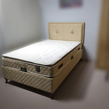 Boxspring Krevet Vectra 120×200 Bež