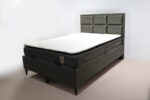 Boxspring Krevet Grand 140×200 Antracit
