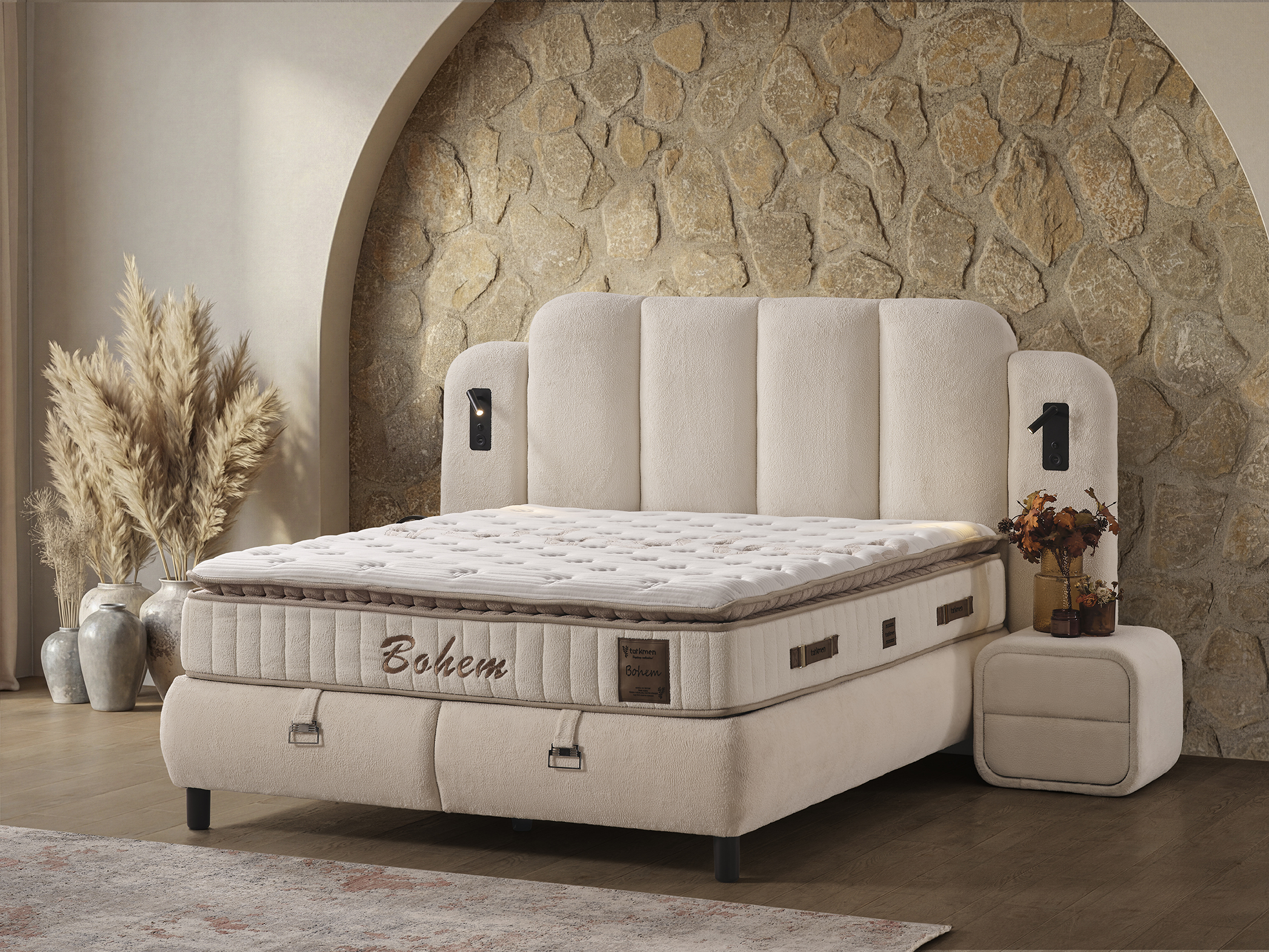 palmy0788 BoxSpring krevet Boheme 160×200 - Image 1